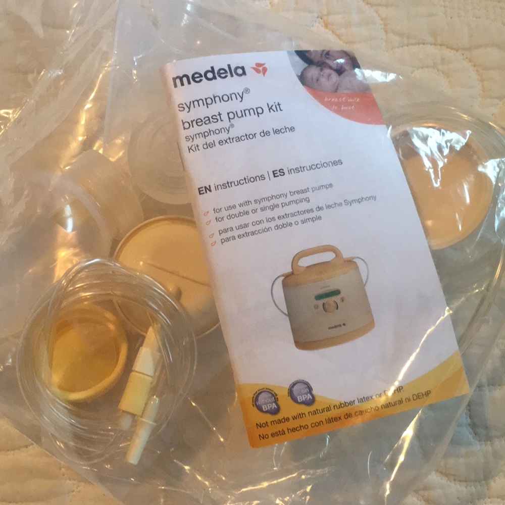 Brand new symphony breast pump kit